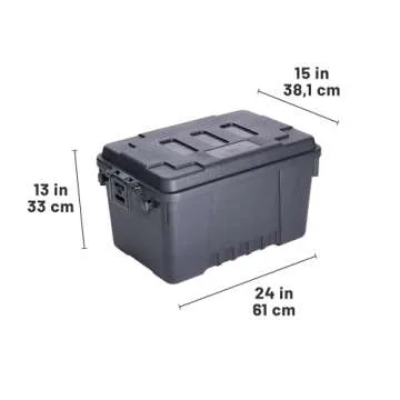 Plano Sportsman Trunk - 56-Quart Lockable Storage Box