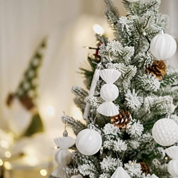 Christmas Ball Ornaments 24 PCS Shatterproof Plastic Decor