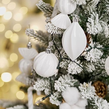 Christmas Ball Ornaments 24 PCS Shatterproof Plastic Decor