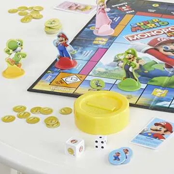 Exciting Monopoly Junior Super Mario Edition Board Game