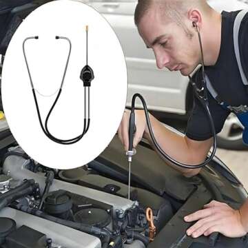 Garnish Gripper Mechanic's Stethoscope for Engine Diagnostics