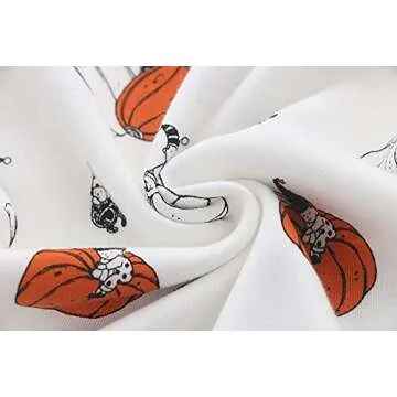 Owlivia 100% Organic Cotton Baby Long Sleeve Pajama Sets, Toddler Boy Girl 2-Piece Sleepwear(2 Years, Pumpkins)