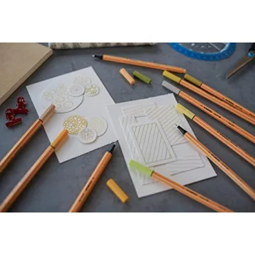 STABILO Fineliner & Premium Pen Set - 36 Pastel Colors