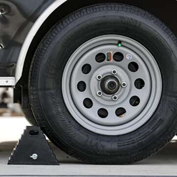 Heavy-Duty Buyers Rubber Wheel Chock for Vehicles