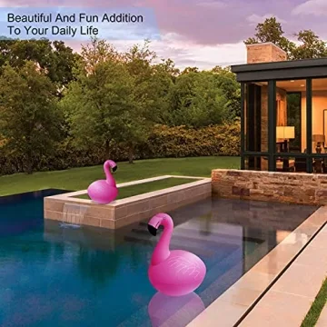 Cootway Solar Flamingo Floating Lights - Fun Outdoor Glow
