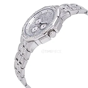 Bulova Men's Crystals Octava Stainless Steel Multi-Function Watch