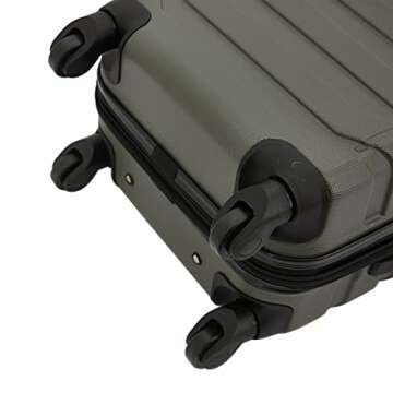 Wrangler Elysium Luggage & Packing Cubes, Green, 4 Piece Set