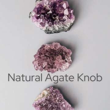 Modern Decorative Objects Marble Box with Lid for Bathroom Home Decor | Black Marble Decor Box with Geode Small Boxes | Jewellery | Vintage Vanity Decor & Girls Keepsake Box (Black Marble, 4x4x3.5")