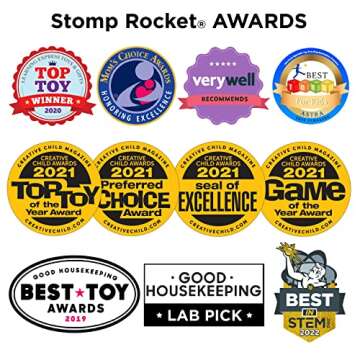 Stomp Rocket Extreme Rocket (Super High Performance), 6 Rockets [Packaging May Vary]