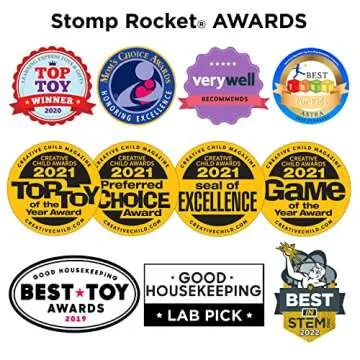 Stomp Rocket Extreme Rocket (Super High Performance), 6 Rockets [Packaging May Vary]