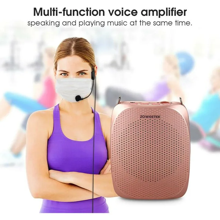Voice Amplifier Headset for Teachers & Guides