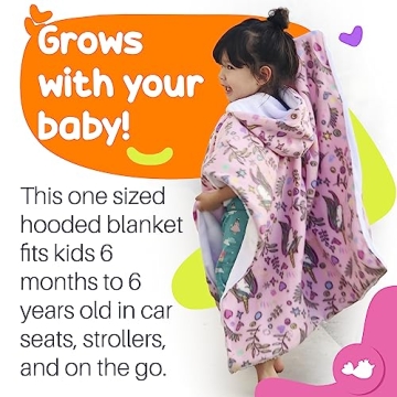 Birdy Boutique Car Seat Poncho - Safe, Cozy, Reversible