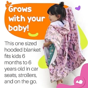 Birdy Boutique Car Seat Poncho - Safe, Cozy, Reversible