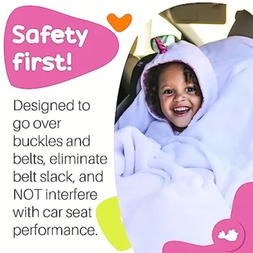 Birdy Boutique Car Seat Poncho - Safe, Cozy, Reversible