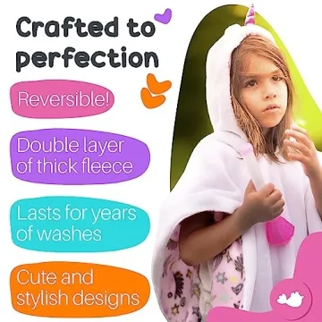 Birdy Boutique Car Seat Poncho - Safe, Cozy, Reversible