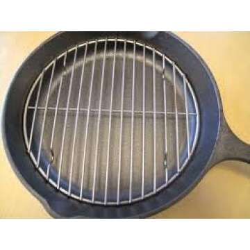 CAMPINGMOON Round Cooling Rack Roasting Rack for Baking Stainless Steel W24 Diameter φ9.5inch/φ24cm