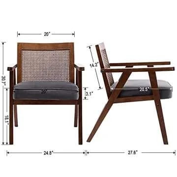 Comfortable Guyou Mid Century Rattan Chair for Every Home