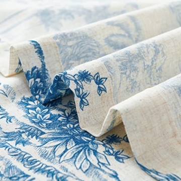 Elegance in jinchan Toile Curtains - Light Filtering Drapes