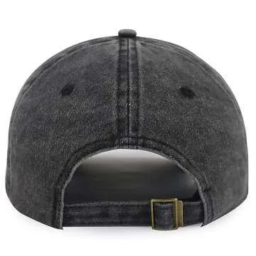 Tbstlumd Salty Beaches Hats for Women Men, Surf Decor Summer Beaches Essentials, Funny Surfer Baseball Cap, Vacation Retirement Birthday Gifts for Dad Mom Black