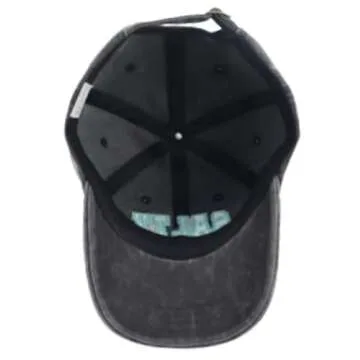 Tbstlumd Salty Beaches Hats for Women Men, Surf Decor Summer Beaches Essentials, Funny Surfer Baseball Cap, Vacation Retirement Birthday Gifts for Dad Mom Black