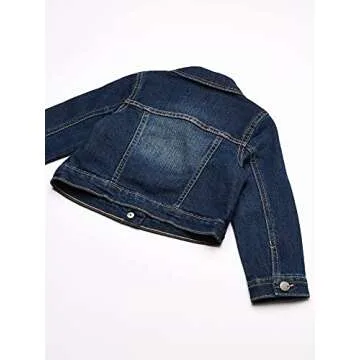 The Children's Place Baby Girls And Toddler Girls Basic Denim Jacket,China Blue,2T