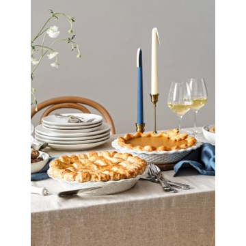 Le Tauci 9-Inch Pie Dish for Perfect Baking