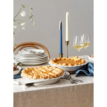 Le Tauci 9-Inch Pie Dish for Perfect Baking