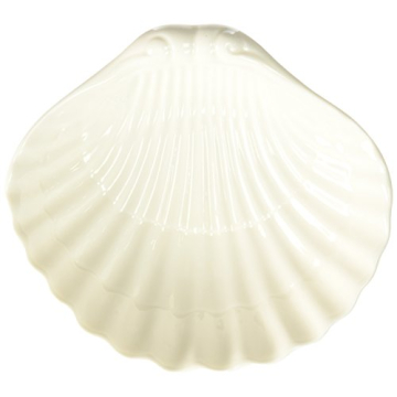 Abbott Shell Soap Dish - Elegant Porcelain Decor