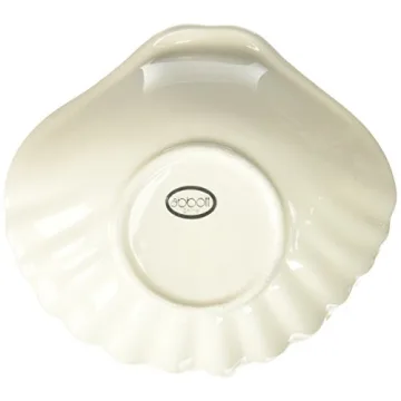 Abbott Shell Soap Dish - Elegant Porcelain Decor