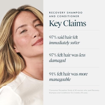 Virtue Recovery Shampoo and Conditioner Duo for Color Safe Care