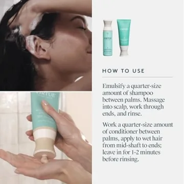 Virtue Recovery Shampoo and Conditioner Duo for Color Safe Care