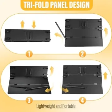 Adjustable Portable Folding Music Stand for Musicians