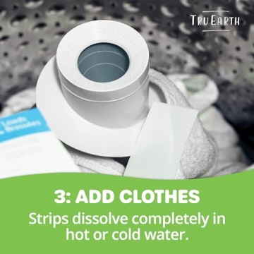 Tru Earth Laundry Detergent Sheets for Eco-Friendly Cleaning