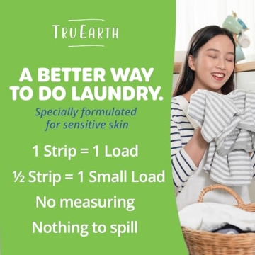 Tru Earth Laundry Detergent Sheets for Eco-Friendly Cleaning