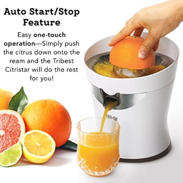 Tribest CitriStar Electric Citrus Juicer for Fresh Juice