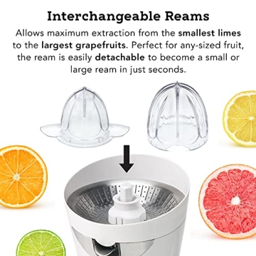 Tribest CitriStar Electric Citrus Juicer for Fresh Juice