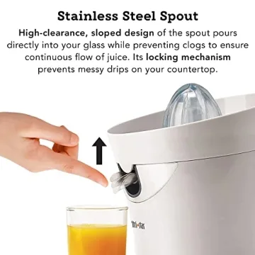 Tribest CitriStar Electric Citrus Juicer for Fresh Juice