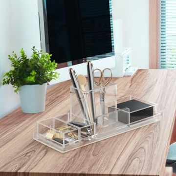 Classic Acrylic Tray - Elegant Organizer for Home & Office