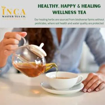 Inca Master Chanca Piedra Stone Breaker - 100% Natural Tea Kidney Stone Dissolver & Gallbladder Cleanse, 100 Grams (3.5 Ounces) for Kidney Stone Support