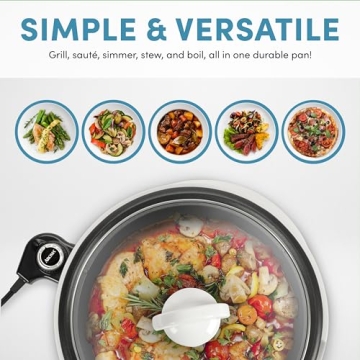 Aroma ASP-137 Grillet 3-in-1 Indoor Electric Grill