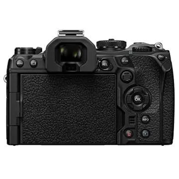 OM SYSTEM OLYMPUS OM-1 Micro Four Thirds System Camera 20MP BSI Stacked Sensor Weather Sealed Design 5-Axis Image Stabilization 120fps sequential Shooting, Black