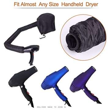 Bonnet Dryer Attachment for Quick & Even Hair Drying