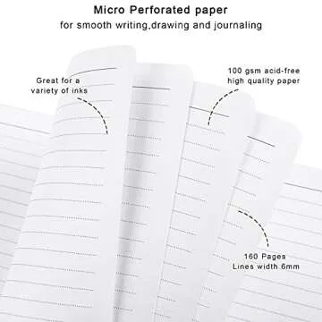 Enchanting Marble Spiral Notebook for All Writers