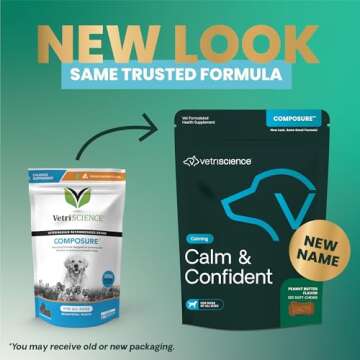 VETRISCIENCE Calm & Confident Calming Chews for Dogs
