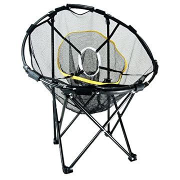 JEF World of Golf Collapsible Chipping Net Black, 23 inch