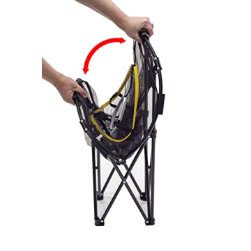 JEF World of Golf Collapsible Chipping Net Black, 23 inch