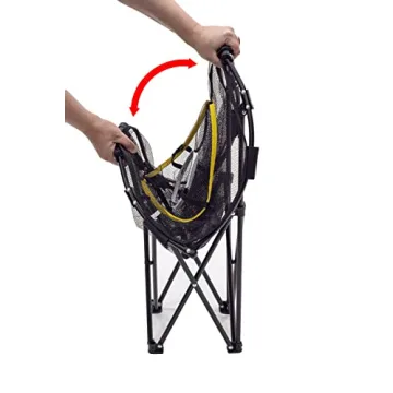 JEF World of Golf Collapsible Chipping Net Black, 23 inch