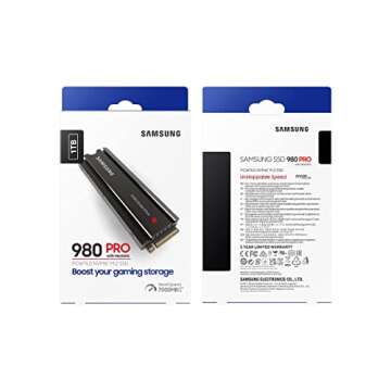 SAMSUNG 980 PRO 2TB SSD with Heatsink for PS5 & PCs
