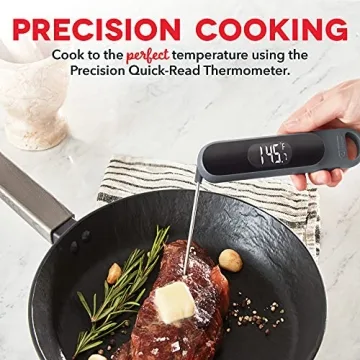 Dash Precision Quick-Read Meat Thermometer for Perfect Cooking