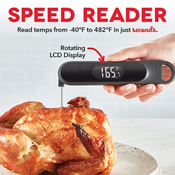 Dash Precision Quick-Read Meat Thermometer for Perfect Cooking